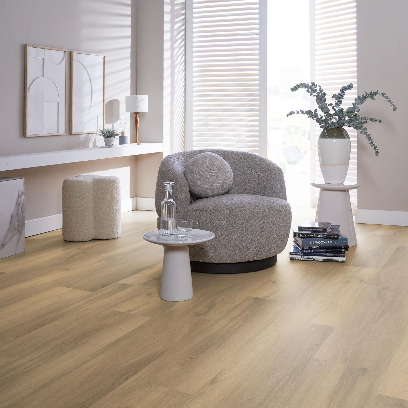 Ambiant Avanto Dryback Natural - Plak PVC Vloer