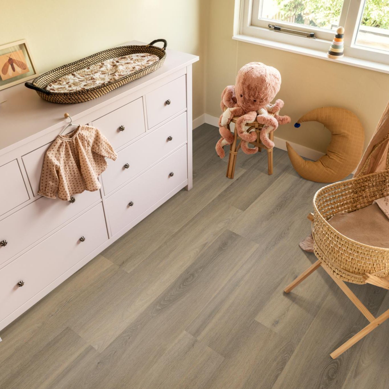 Ambiant Avanto Dryback Smoky - Plak PVC Vloer