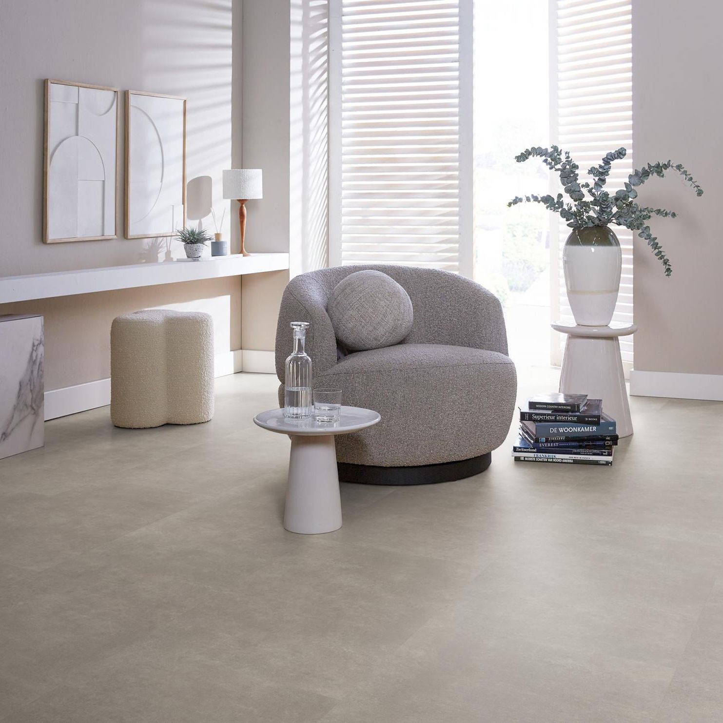 Ambiant Basic Click Dark Grey - Klik PVC Vloer