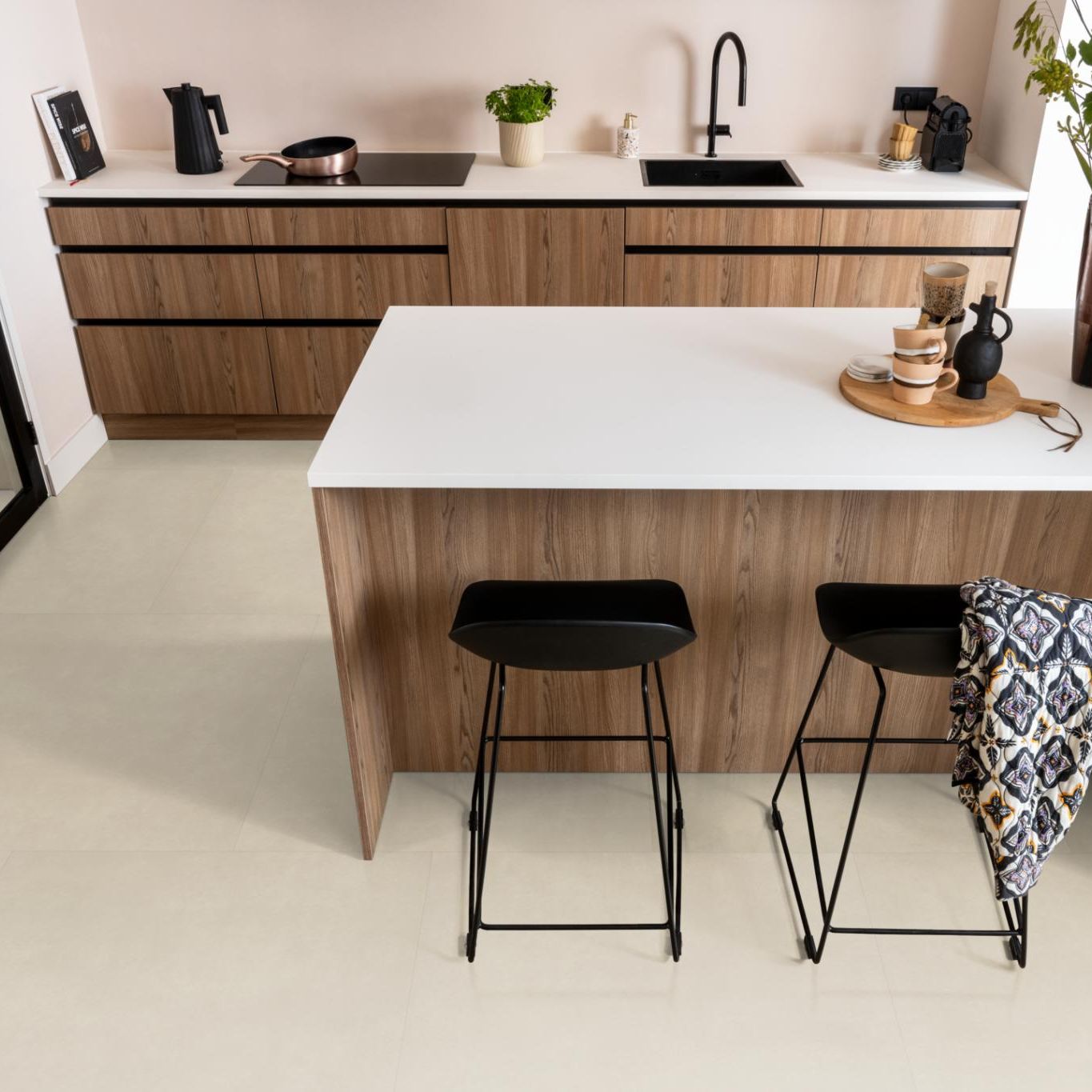 Ambiant Basic XL Dryback Natural - Plak PVC Vloer