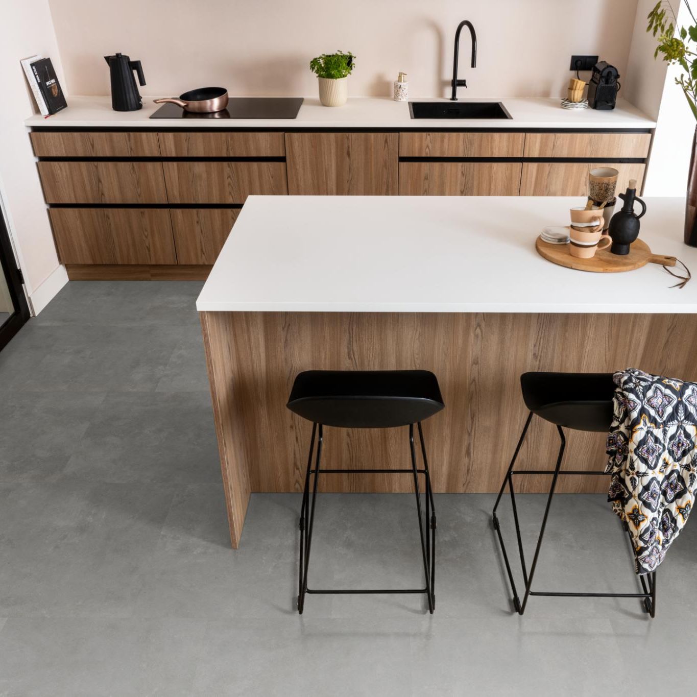 Ambiant Ceramo Click Grey - Klik PVC Vloer