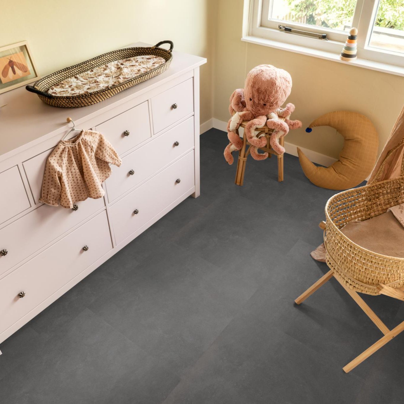 Ambiant Ceramo XL Click Anthracite - Klik PVC Vloer
