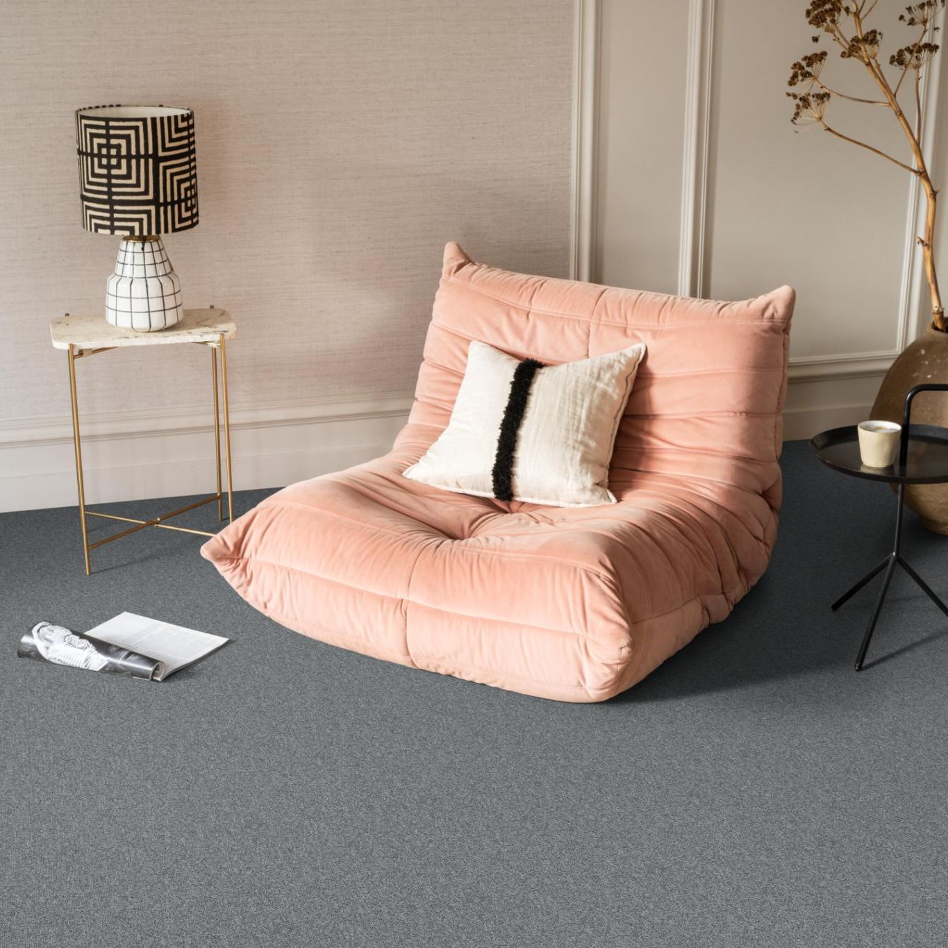 Ambiant Comfy Zilvergrijs 0175 - Vloerbedekking - Tapijt