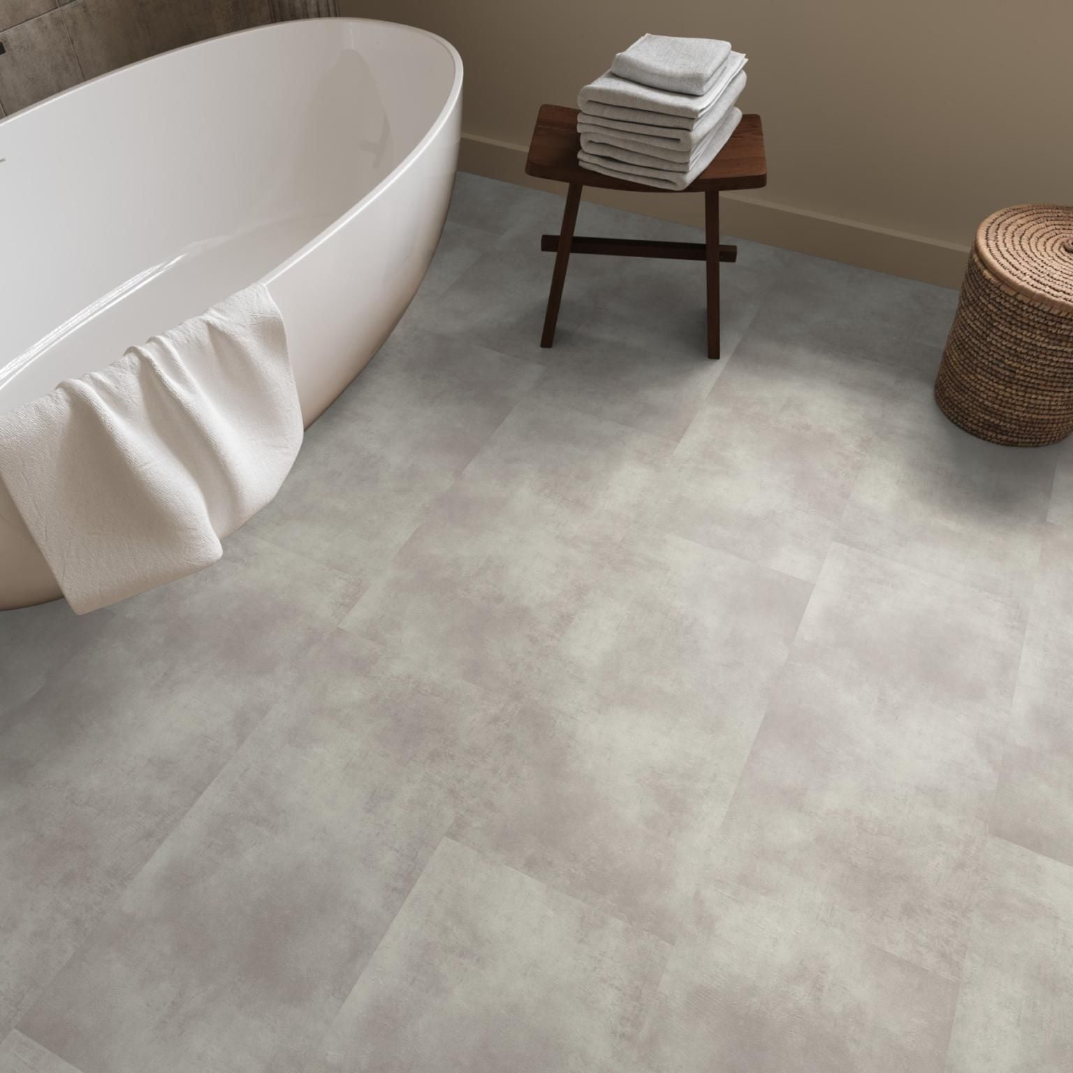 Ambiant Concrete Dryback Off Grey - Plak PVC Vloer