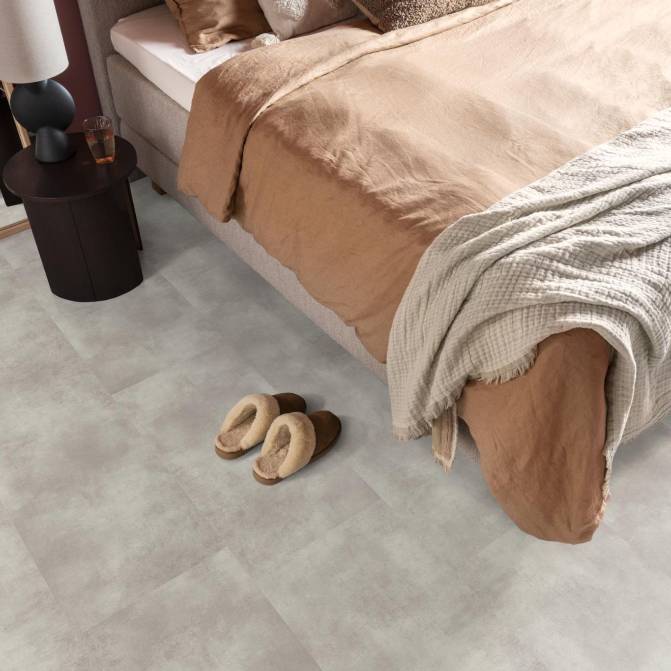 Ambiant Concrete Dryback Off Grey - Plak PVC Vloer
