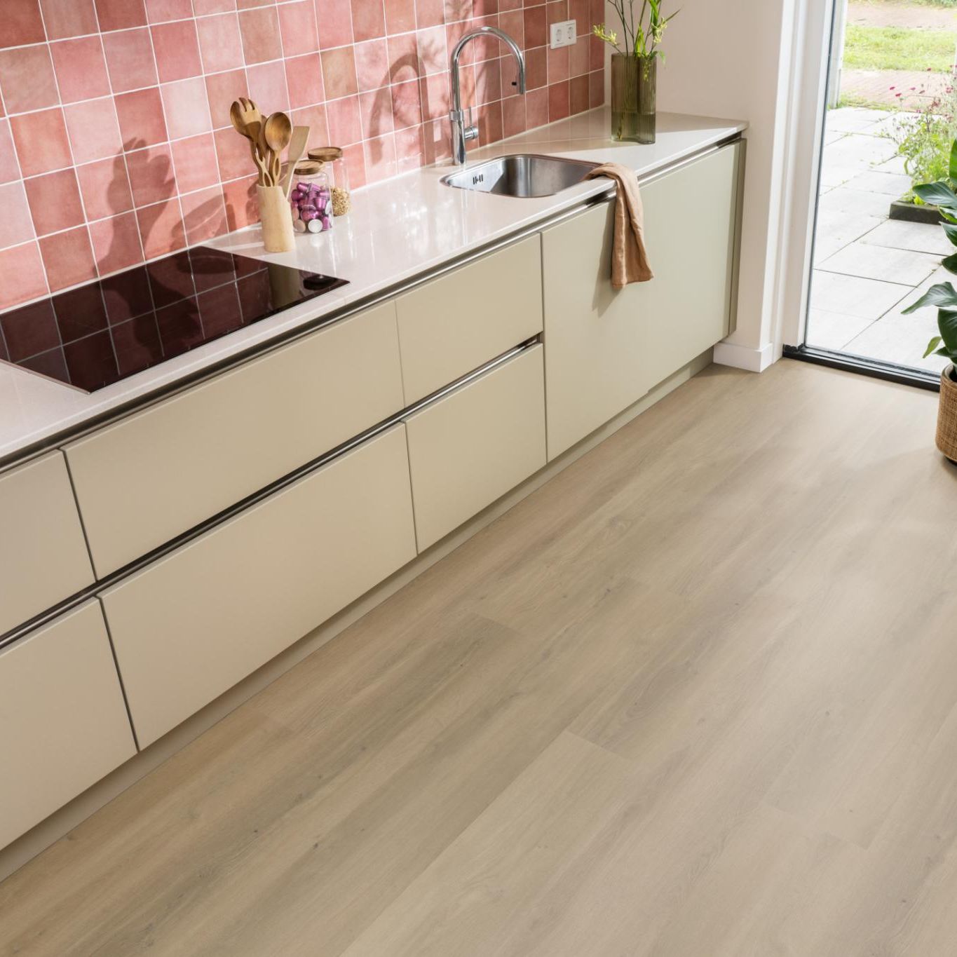 Ambiant Espero Dryback Dark Oak - Plak PVC Vloer