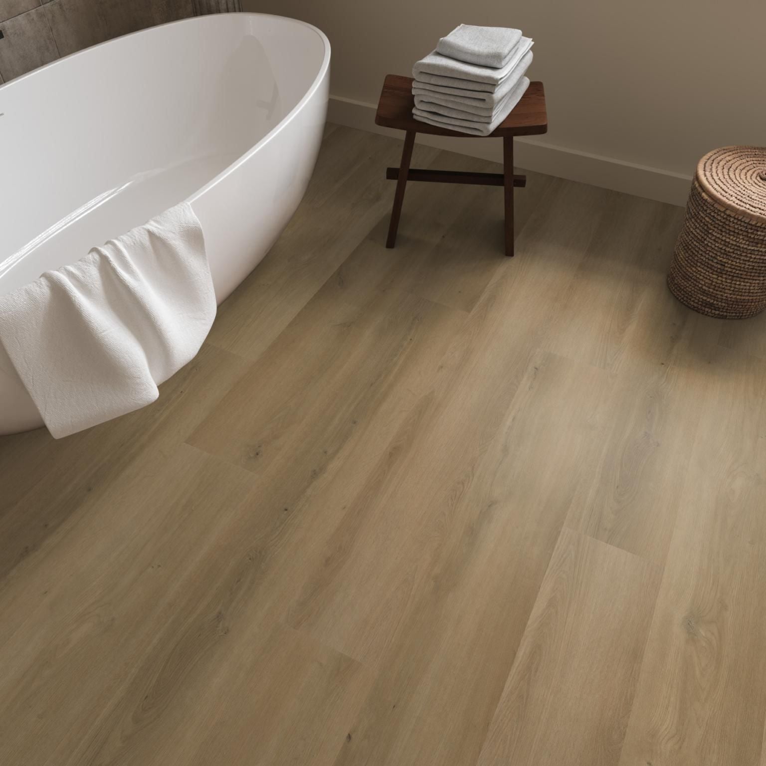 Ambiant Espero Dryback Dark Oak - Plak PVC Vloer