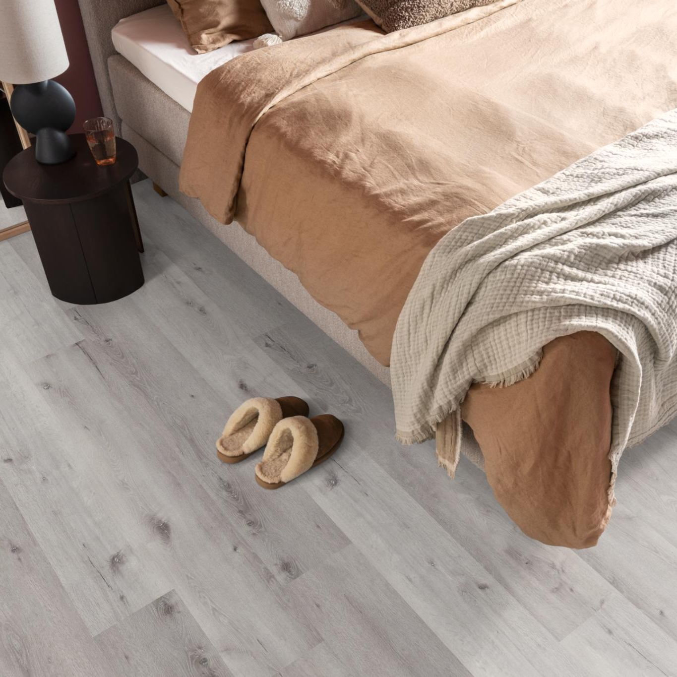 Ambiant Essenzo Dryback Light Grey - Plak PVC Vloer