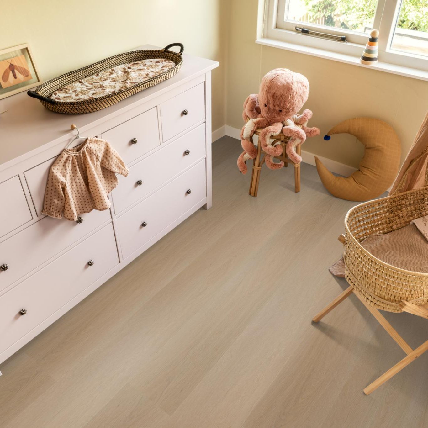 Ambiant Estino Dryback Natural Oak - Plak PVC Vloer