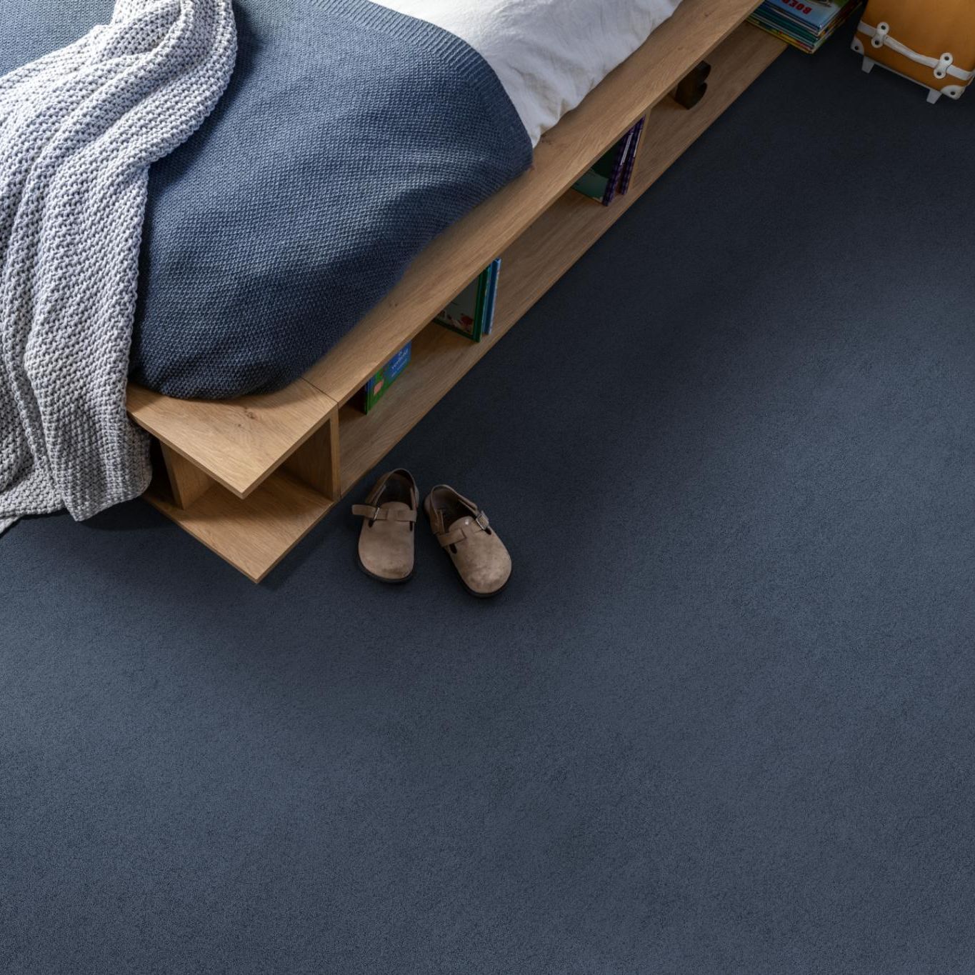 Ambiant Louisville Donkerblauw 0715 - Vloerbedekking - Tapijt