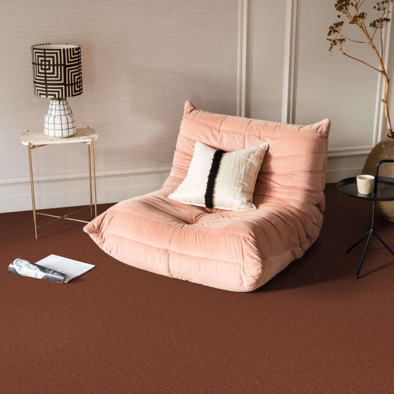 Ambiant Magnifico Oranje 0300 - Vloerbedekking - Tapijt