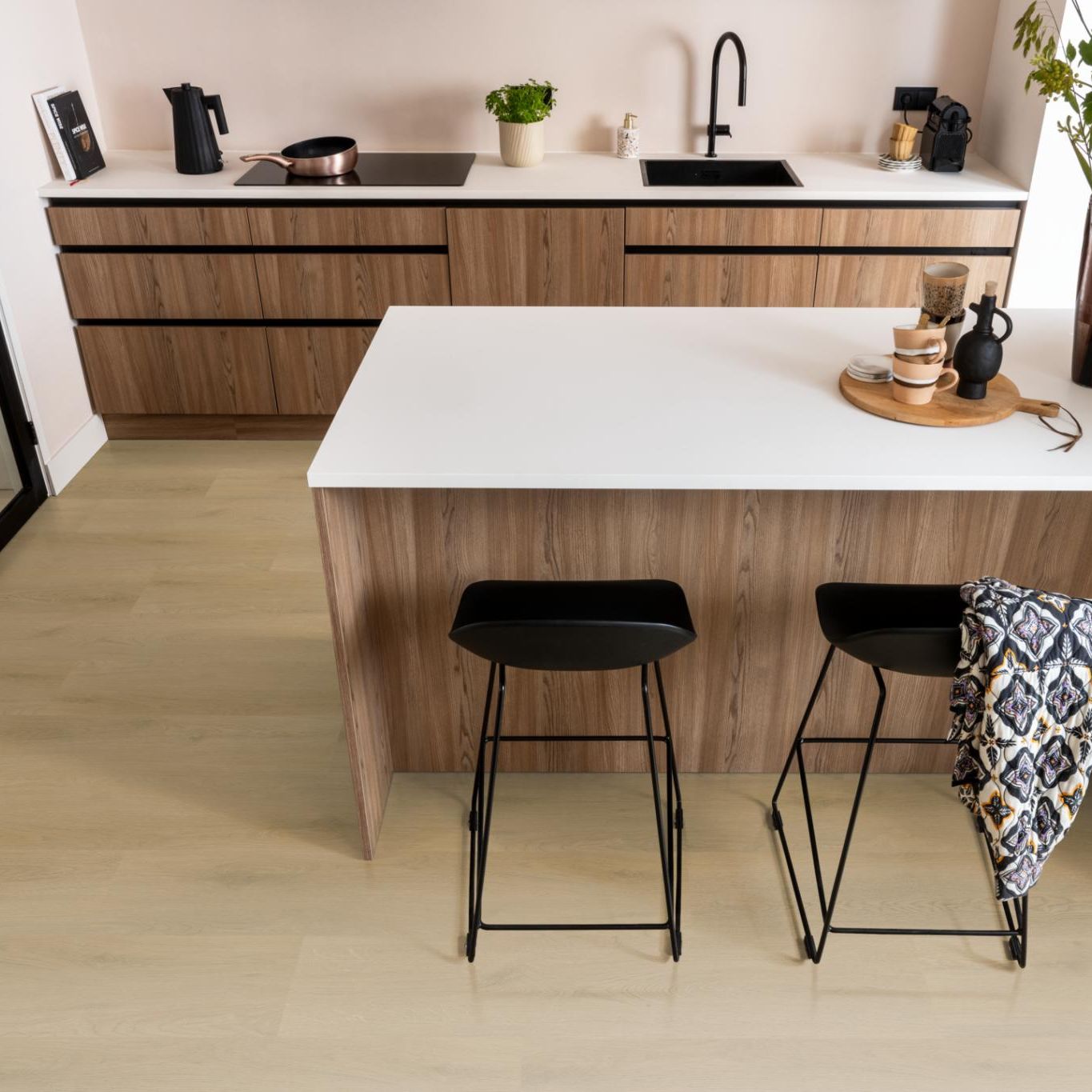 Ambiant Navaro Dryback Light Oak - Plak PVC Vloer