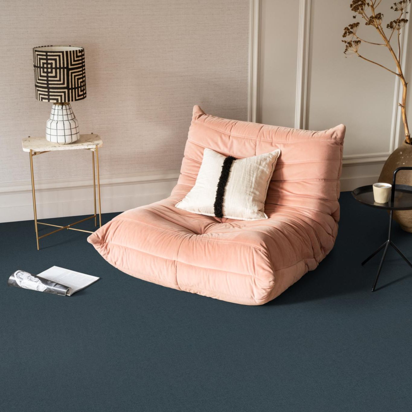 Ambiant Nevada Blauw 0700 - Vloerbedekking - Tapijt
