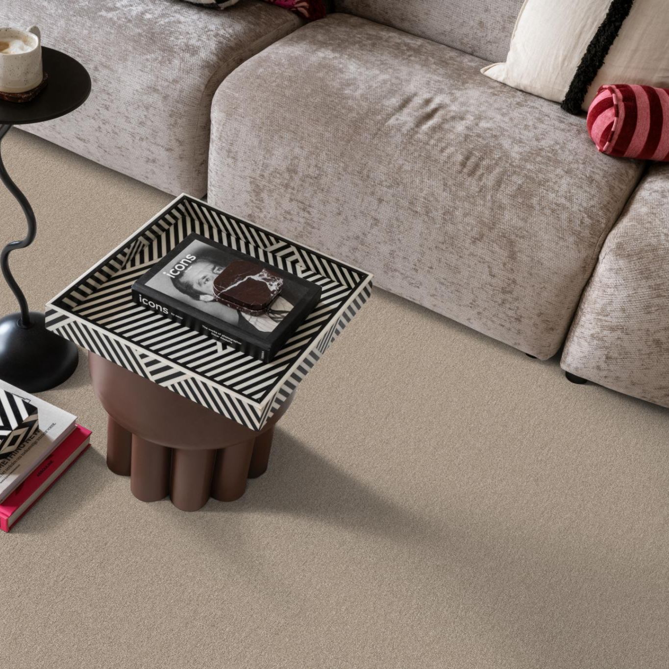 Ambiant Nifty Beige 0400 - Vloerbedekking - Tapijt