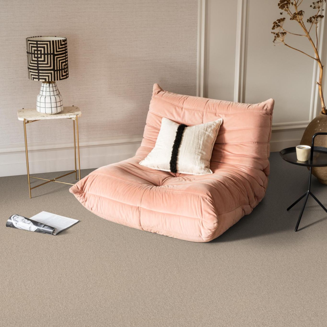 Ambiant Nifty Beige 0400 - Vloerbedekking - Tapijt