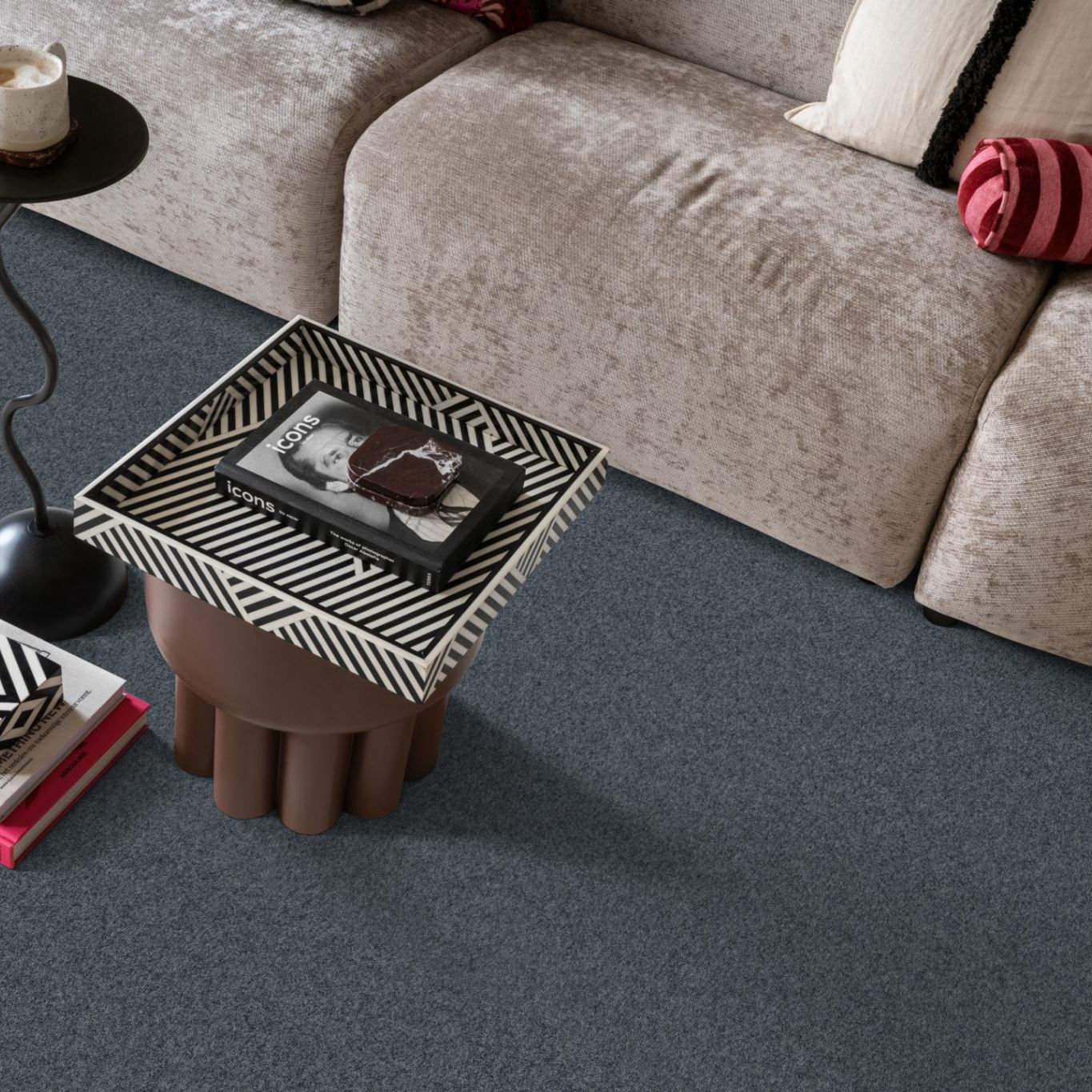 Ambiant Novazon Grijsblauw 0135 - Vloerbedekking - Tapijt