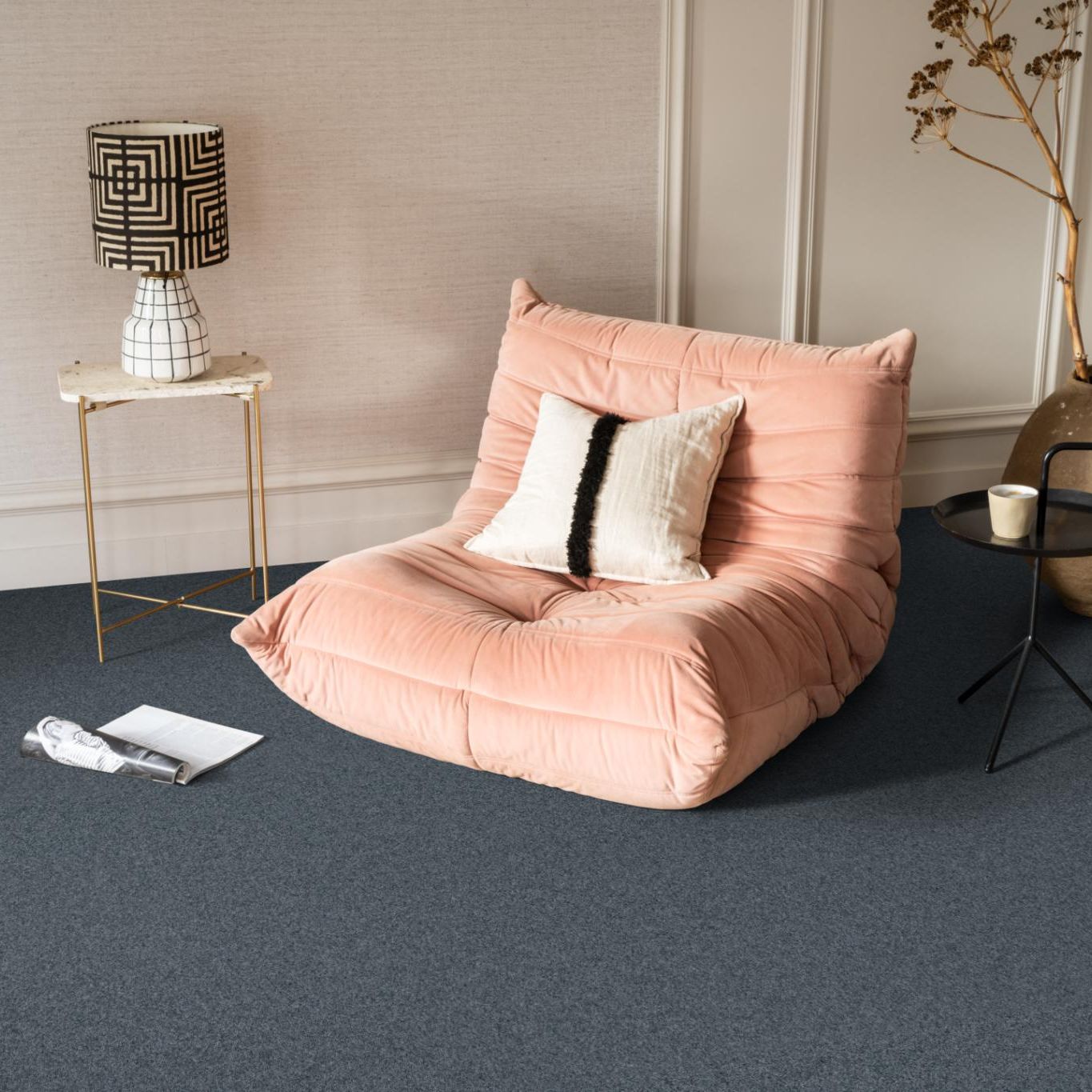 Ambiant Novazon Grijsblauw 0135 - Vloerbedekking - Tapijt