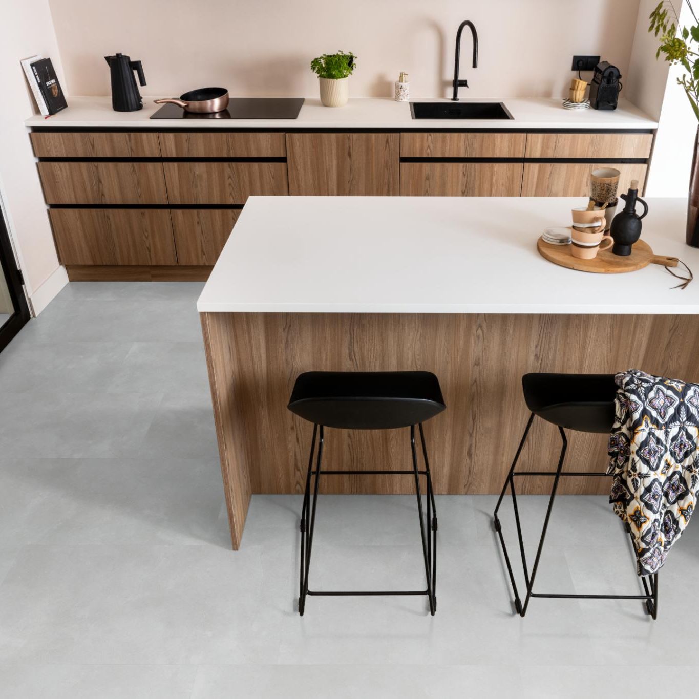 Ambiant Piazzo Click Light Grey - Klik PVC Vloer