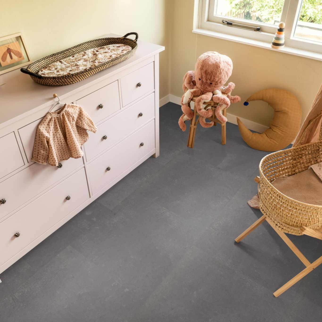 Ambiant Piero Click Dark Grey - Klik PVC Vloer