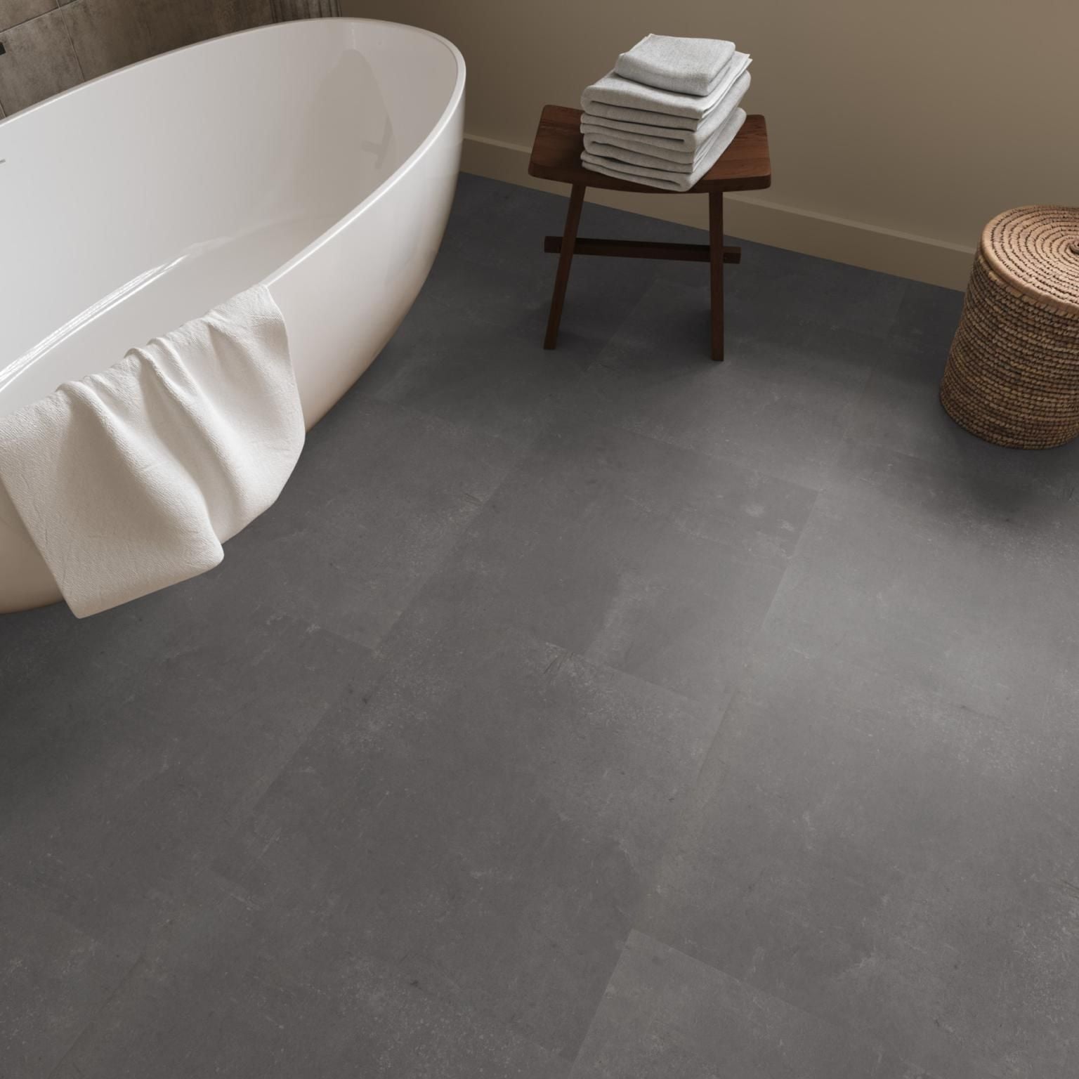 Ambiant Piero Click Dark Grey - Klik PVC Vloer