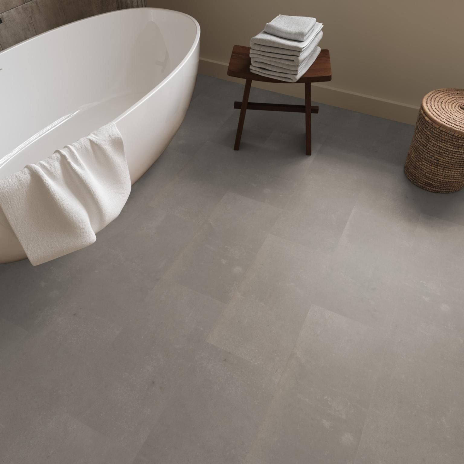 Ambiant Piero Dryback Taupe - Plak PVC Vloer