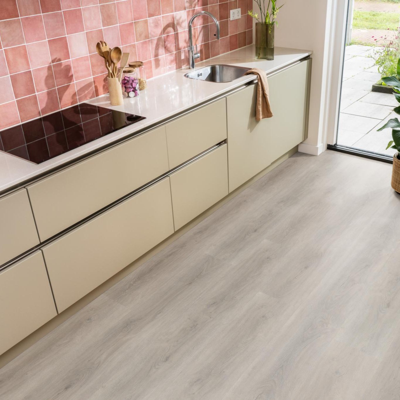 Ambiant Robusto Click Light Grey - Klik PVC Vloer