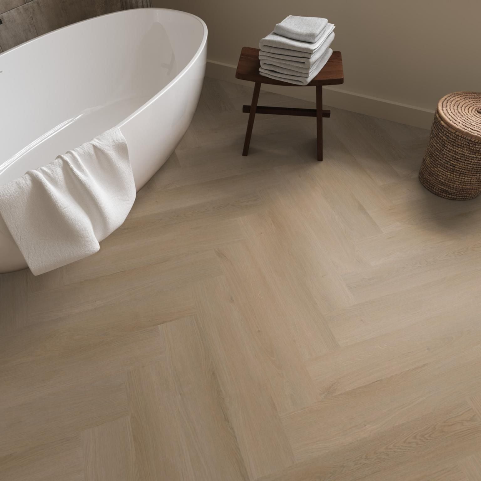 Ambiant Spigato Navaro Visgraat Click Dark Oak - Klik PVC Vloer