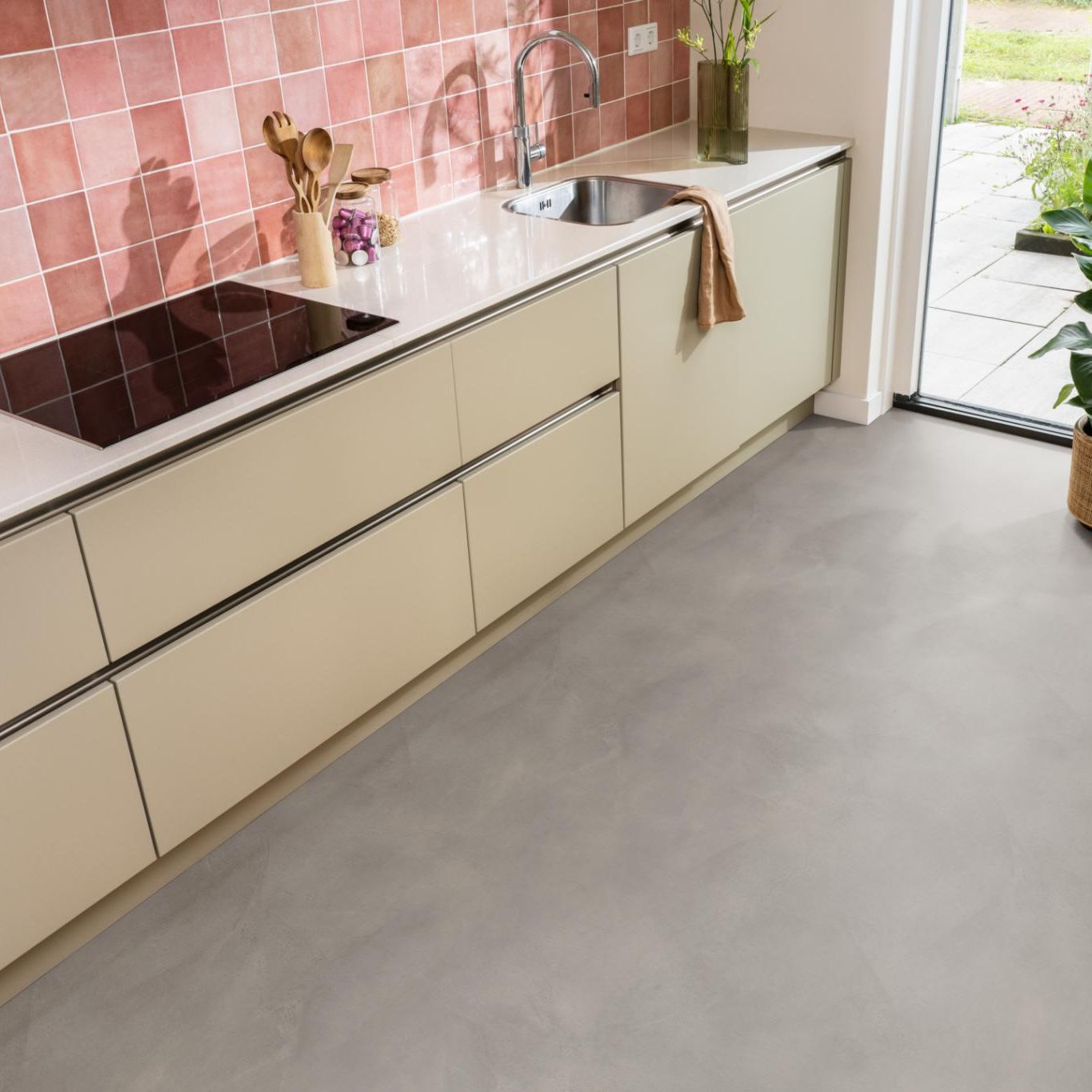 Ambiant Supreme 40 Beton Cire 5964 Warmgrijs - Vinyl