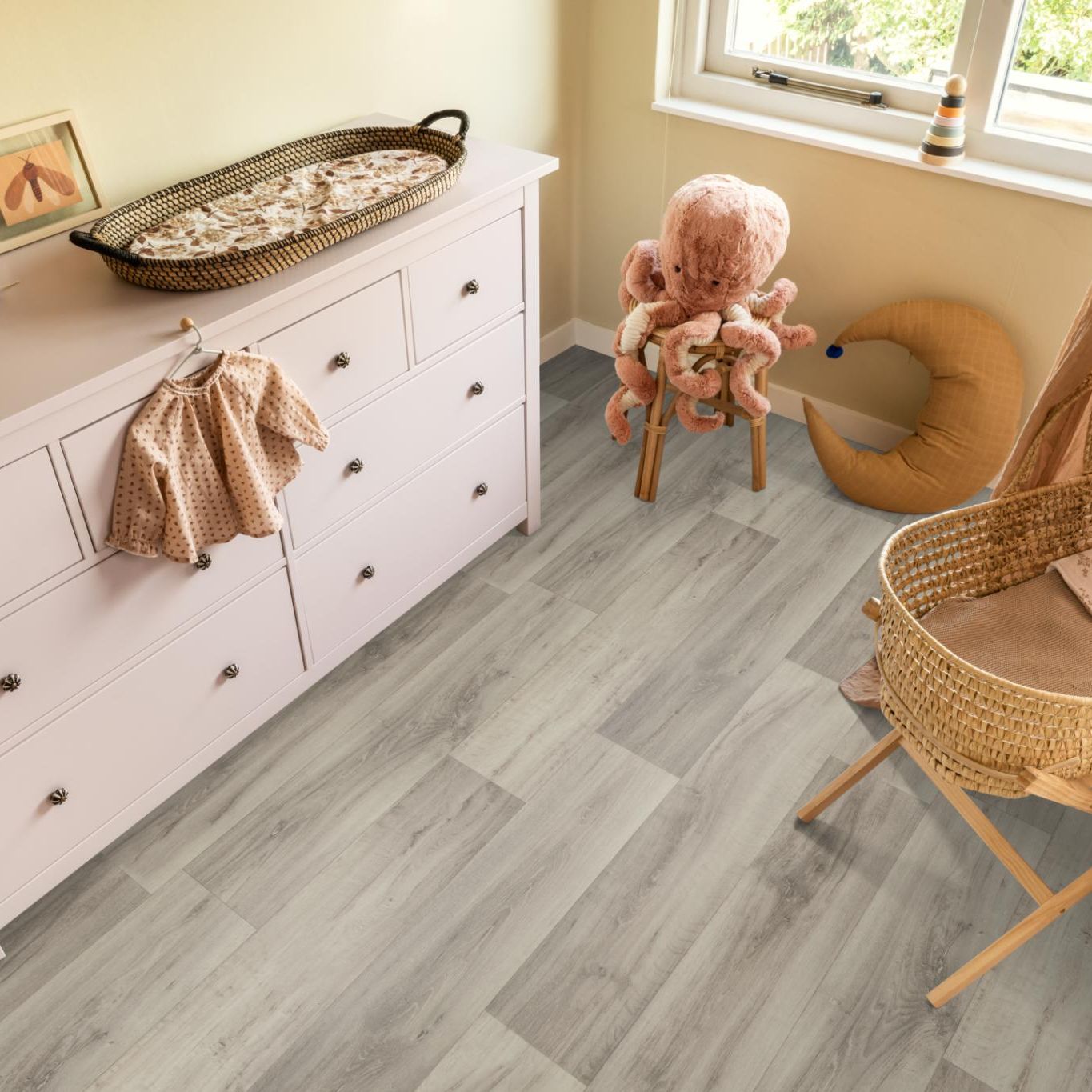 Ambiant Supreme Lime Lichtgrijs Eiken 5202 Vinyl