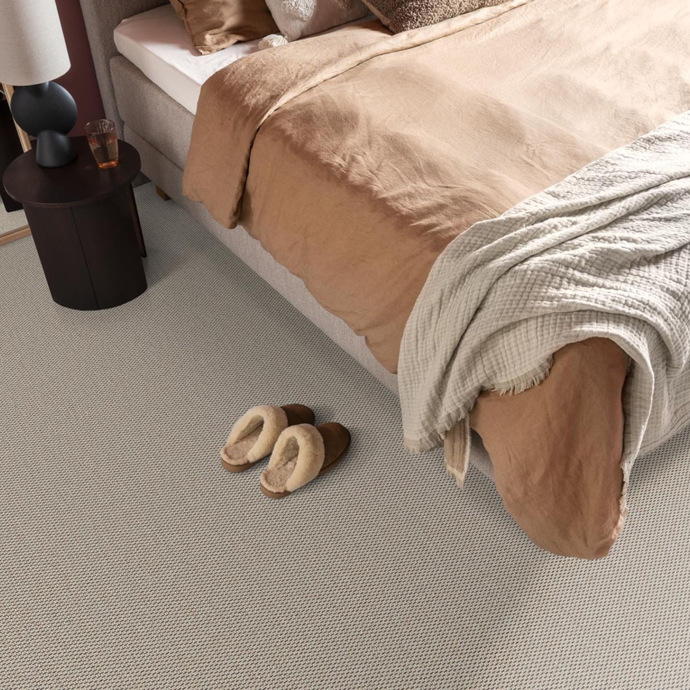 Ambiant Weave Tex Nougat 0035 - Vloerbedekking - Tapijt