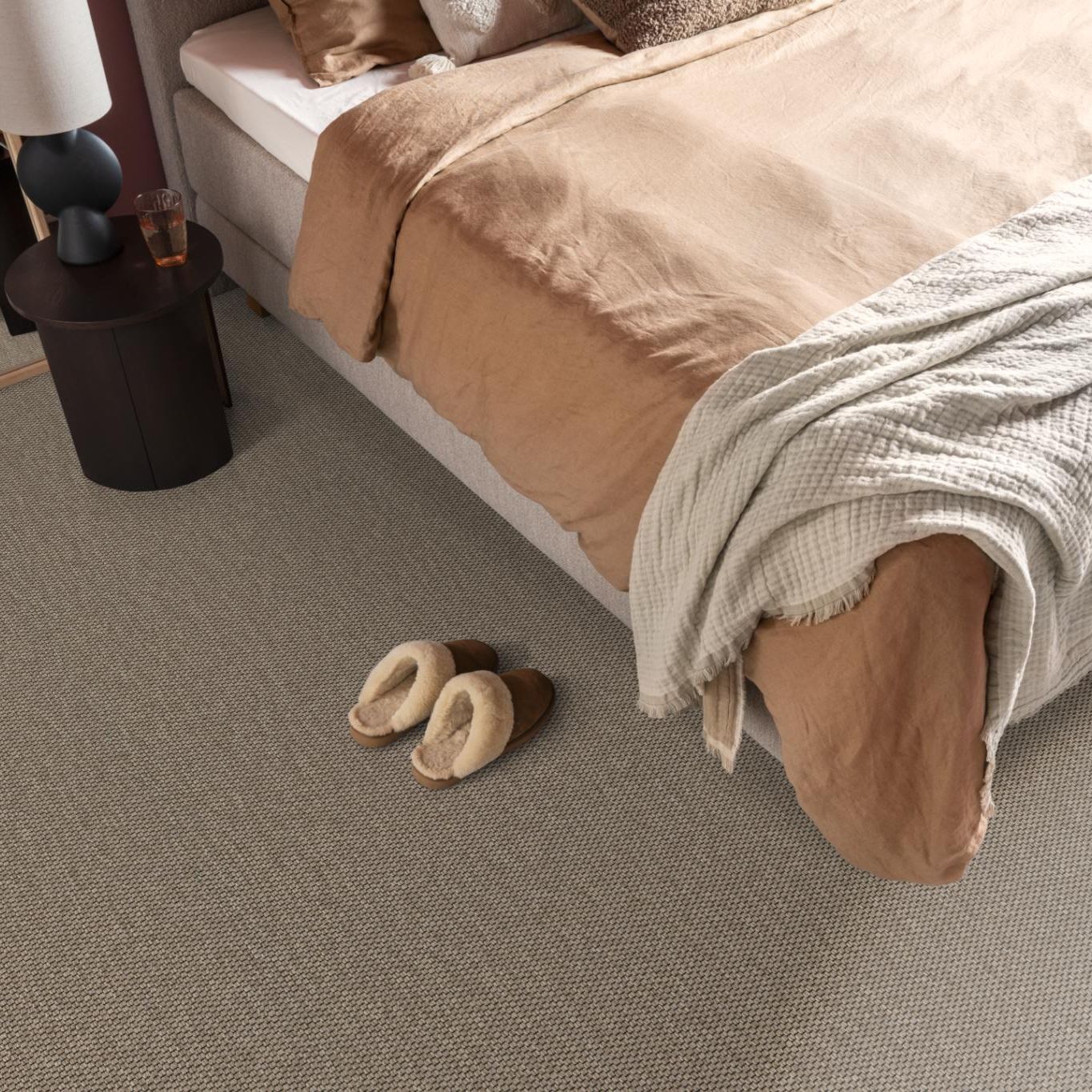 Ambiant Weave Tex Zand 0410 - Vloerbedekking - Tapijt