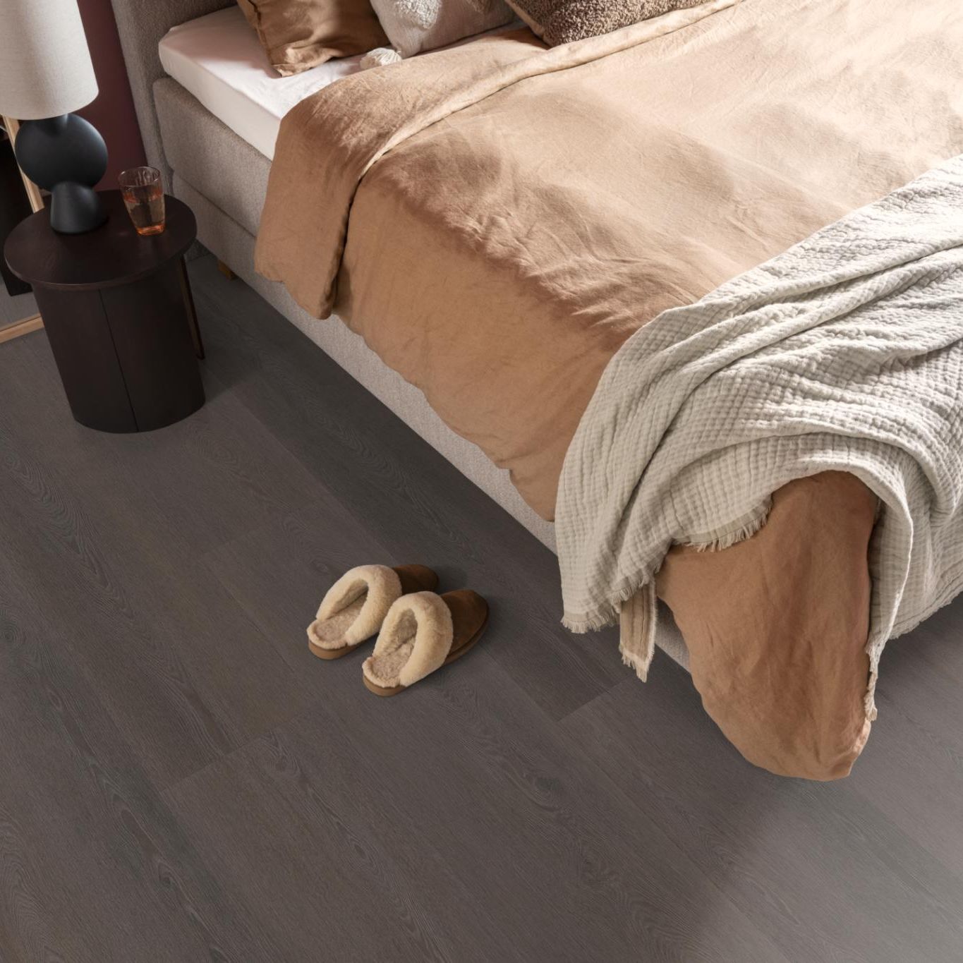 Ambiant Wide Board Click Charcoal - Klik PVC Vloer