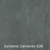 Interfloor Dynamic Cemento 638 - Vinyl - Black Tex Back