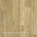 Interfloor Dynamic Wood 668 - Vinyl - Black Tex Back