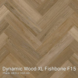 Interfloor Dynamic Wood-XL Fishbone F15 - Vinyl