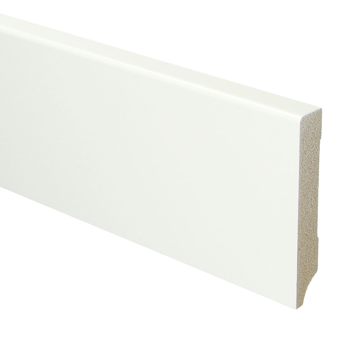 MDF Moderne Plint 90x15 RAL 9016 Verkeerswit 15952