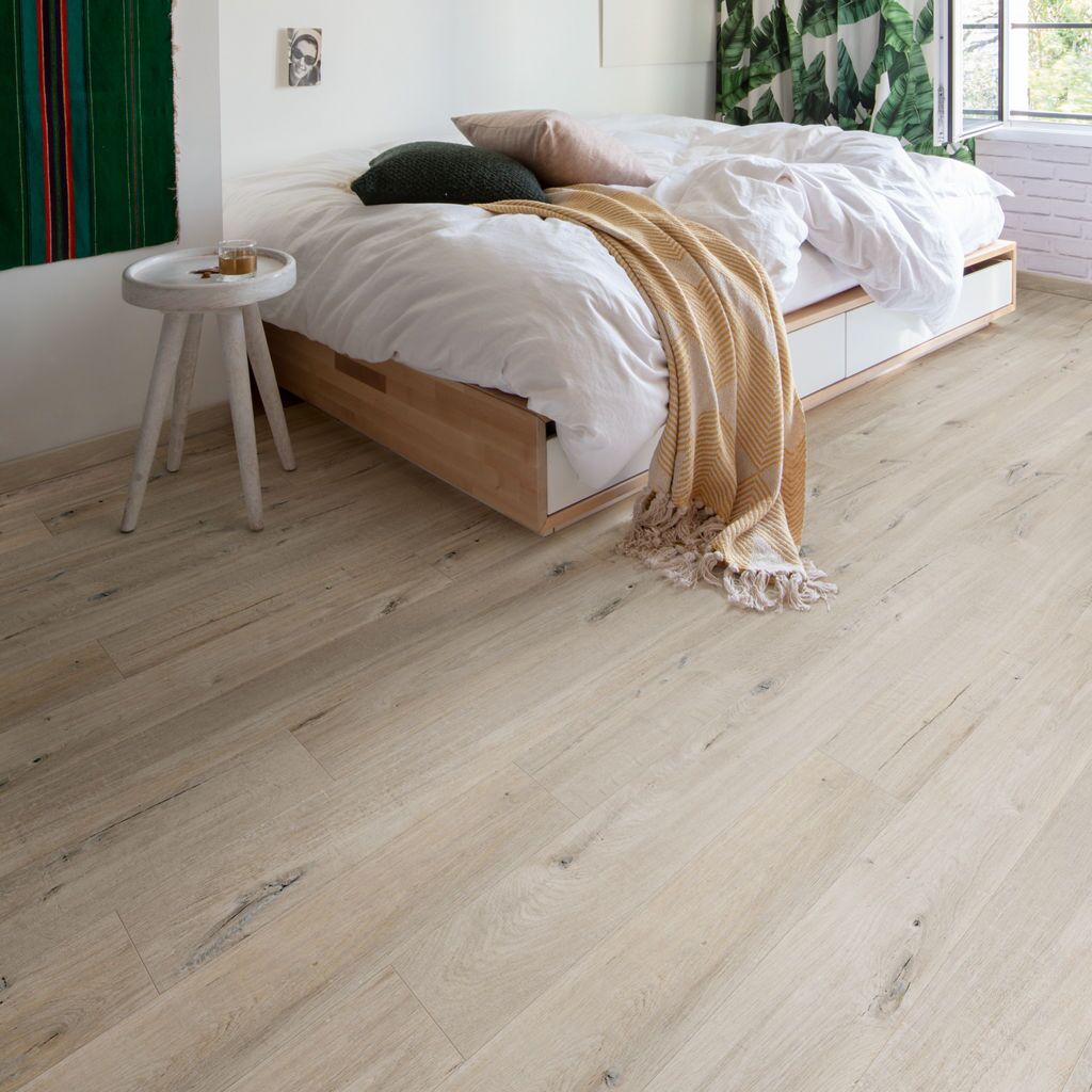 Quick-Step Bloom AVMPU40200 Katoenwitte Eik Blush - Klik PVC Vloer