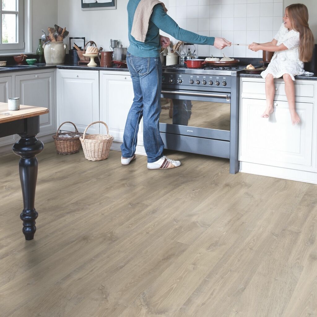 Quick-Step Creo CRH3175 Beige Eik Louisiana - Laminaatvloer