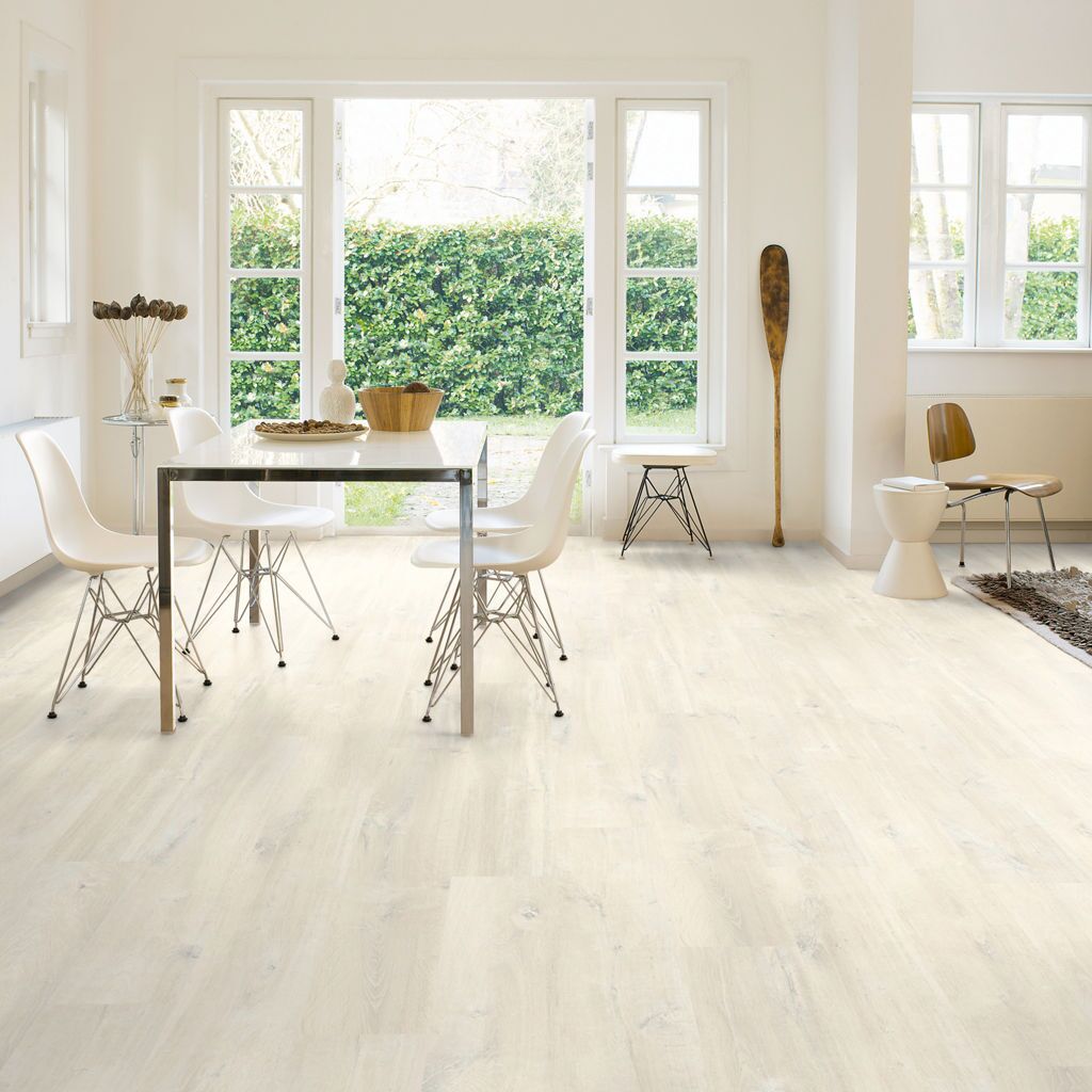 Quick-Step Creo CRH3178 Witte Eik Charlotte - Laminaatvloer