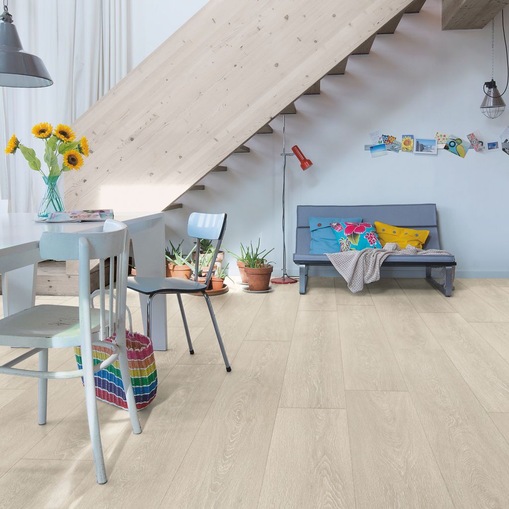 Quick-Step Majestic MJ3554 Vallei Eik Lichtbeige - Laminaatvloer