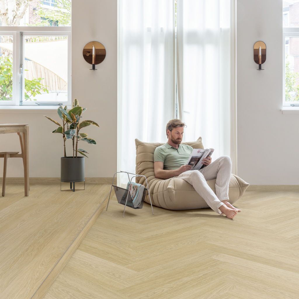 Quick-Step Pristine SGHBC20331 Serene Eik Licht Naturel - Plak PVC Vloer