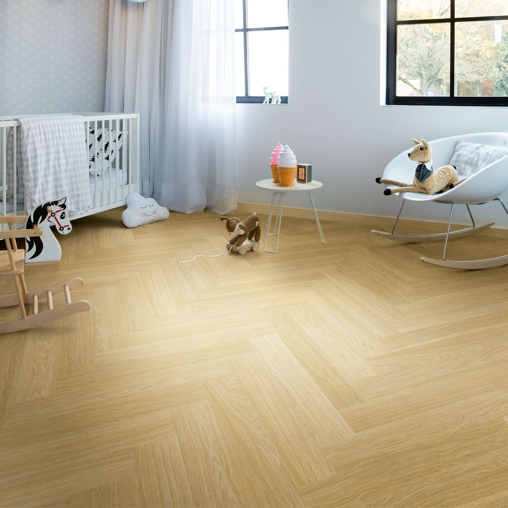 Quick-Step Pristine SGHBC20332 Serene Eik Medium Naturel - Plak PVC Vloer