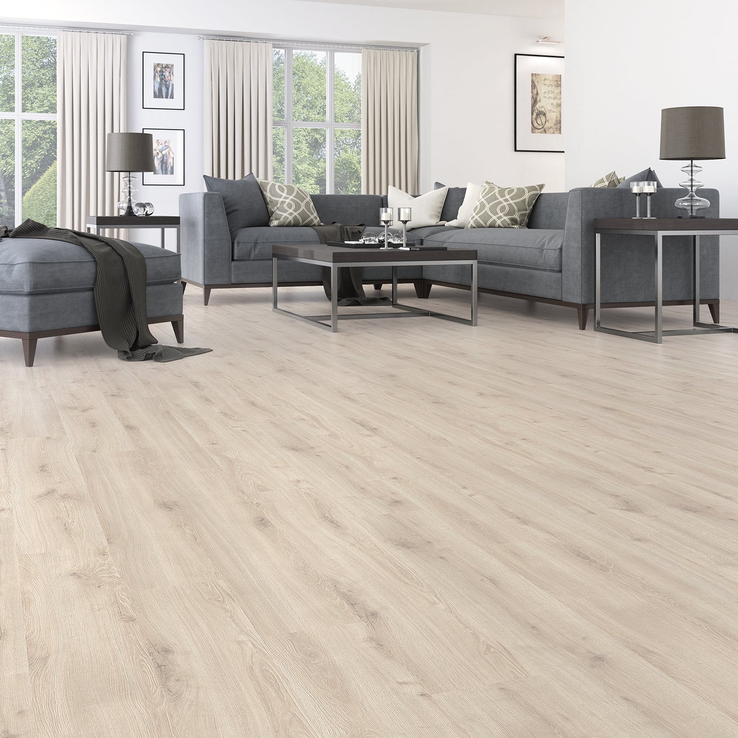 FloorLaBs Klassiek 9322 Barcelona Beige Eik Laminaat